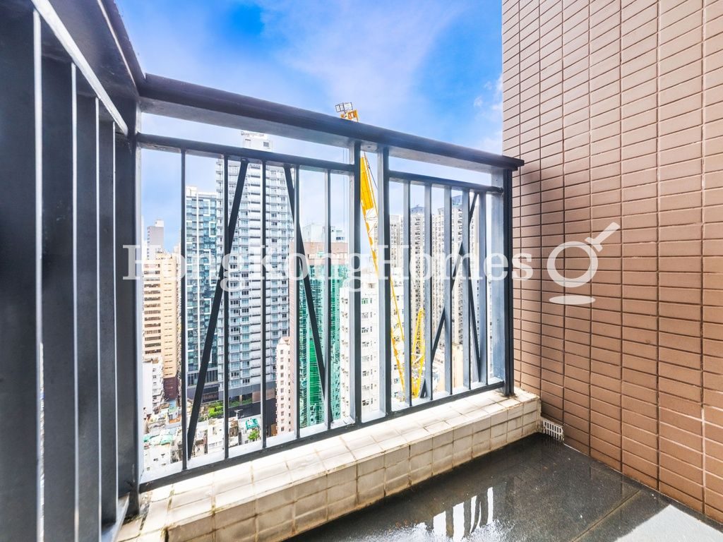 Balcony off Living Room — The Met. Sublime, Sai Ying Pun