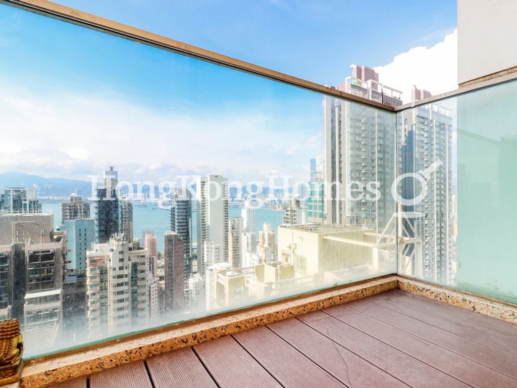Balcony off Living and Dining Room — The Nova, Sai Ying Pun