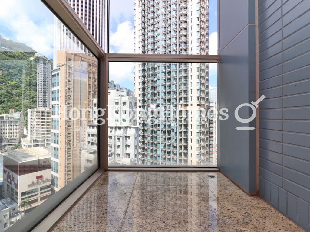 Balcony off Living and Dining room — The Avenue - Phase 1 - Tower 5, Wan Chai