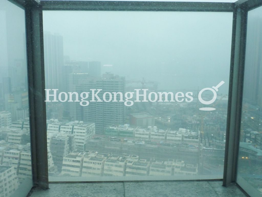 First Balcony off Living and Dining Room — The Coronation - Tower 6, Yau Ma Tei