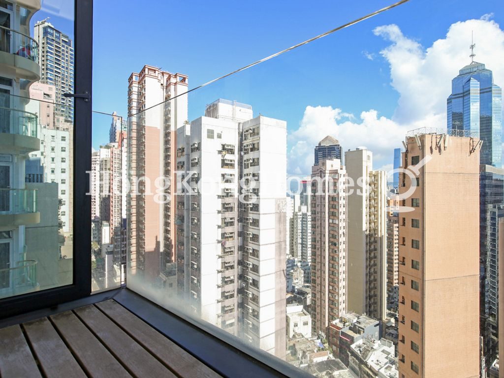 Balcony off Living and Dining room — Gramercy, Mid-levels West
