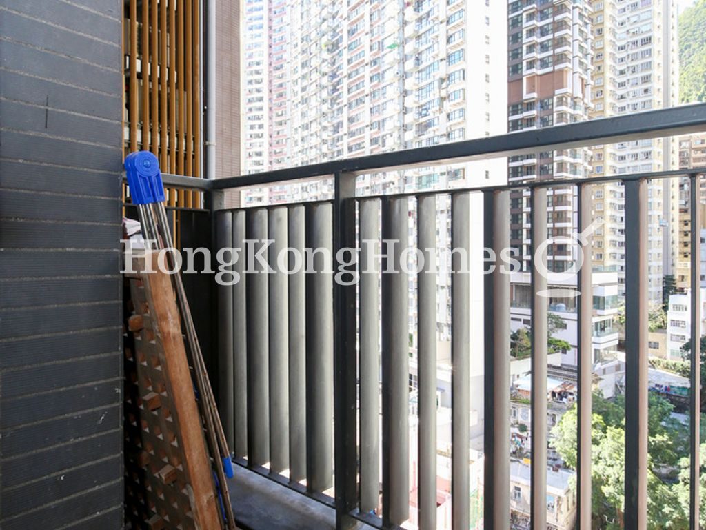 Balcony off Ensuite Bathroom — Gramercy, Mid-levels West