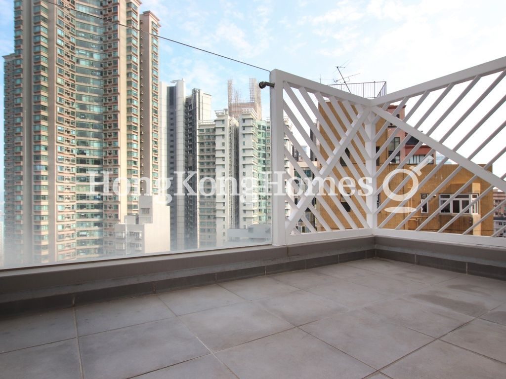 Balcony off living and dining Room — The Icon, Mid-levels West