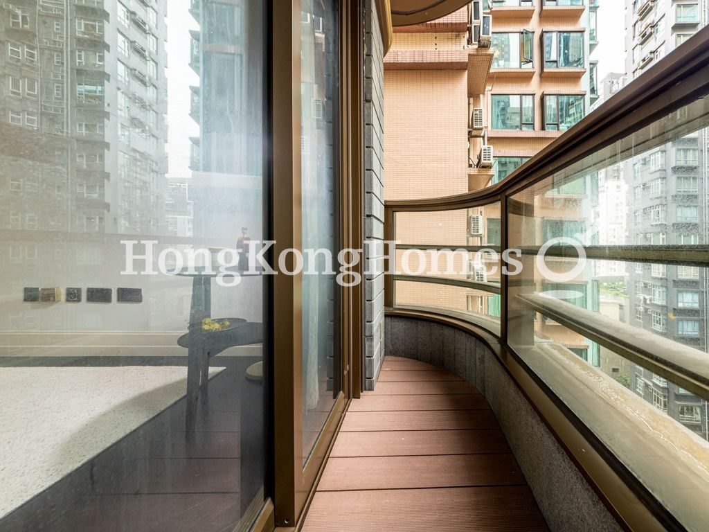 balcony off living room — Castle One, Mid-levels West