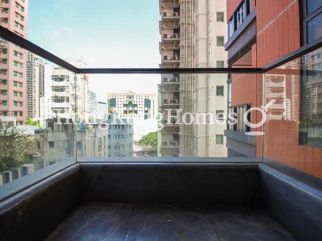 Balcony off Living and Dining Room — The Warren, Causeway Bay