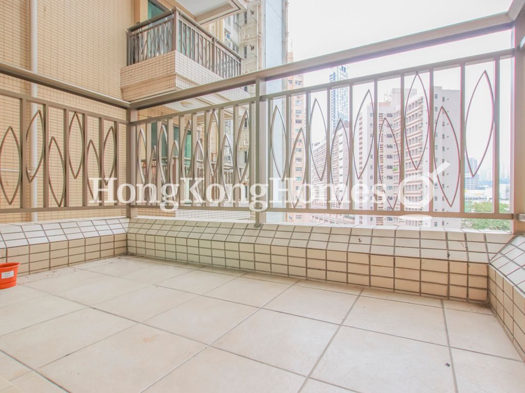 Balcony off Living and Dining Room — The Zenith - Block 3, Wan Chai