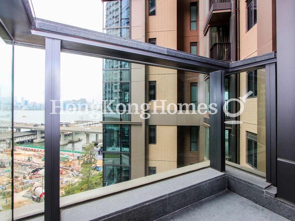 Balcony off Living and Dining Room — Victoria Harbour - Ph 1B - Tower 5A, North Point