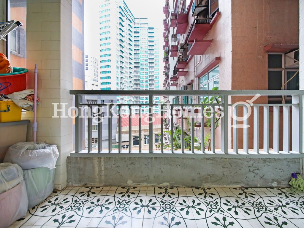Balcony off Living and Dining Room — Rhine Court, Mid-levels West