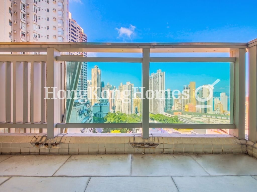 Balcony off Living and Dining Room — Centre Place, Sai Ying Pun