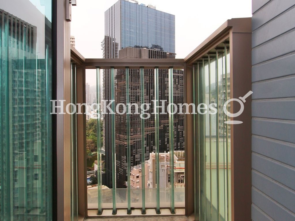 Balcony off Bedroom — The Avenue - Phase 2 - Tower 2, Wan Chai