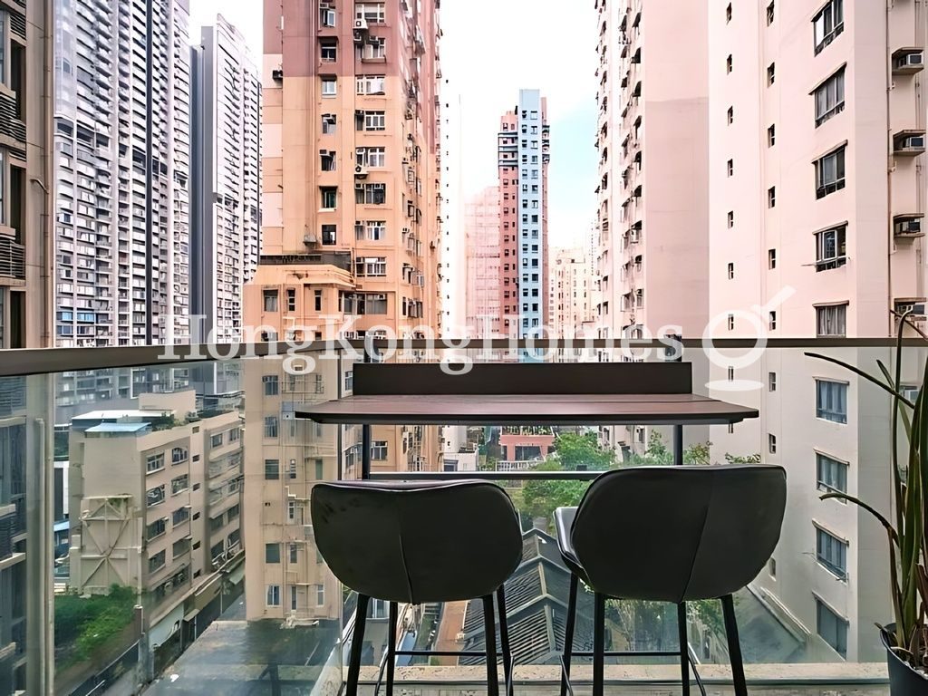 Balcony off Living and Dining Room — The Nova, Sai Ying Pun