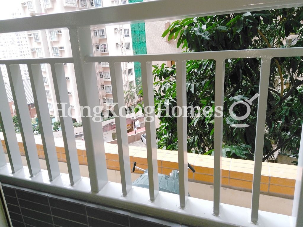 Balcony off Living and Dining Room — Rhine Court, Mid-levels West