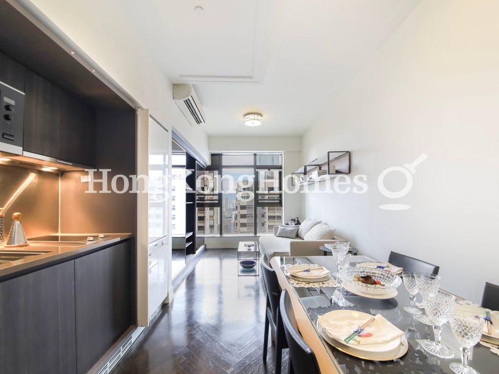 Living and Dining Room — Castle One, Mid-levels West