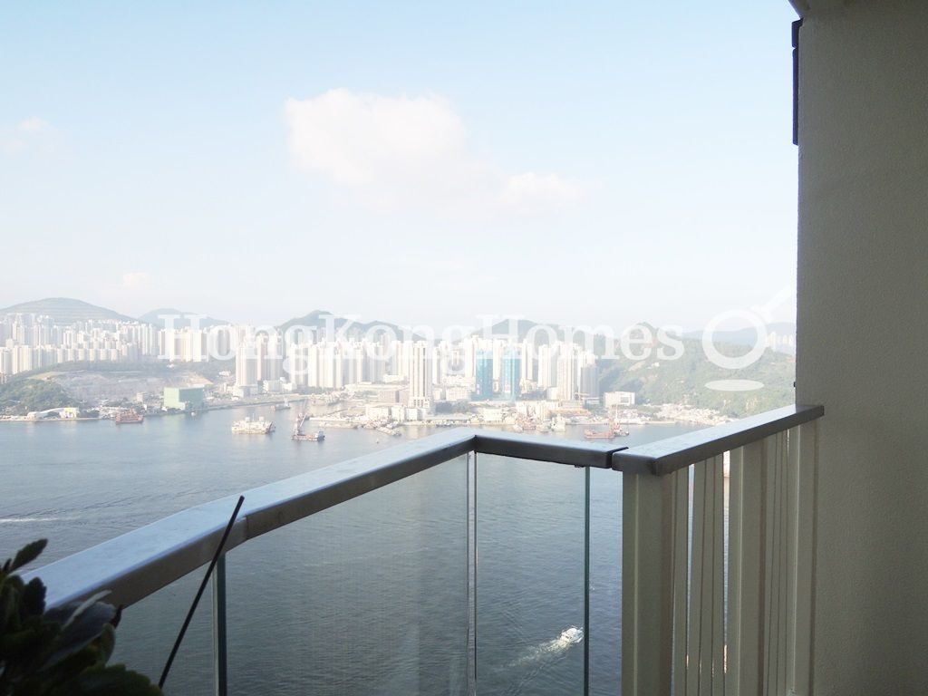 Balcony off Living and Dining room — Grand Promenade - Tower 05, Quarry Bay