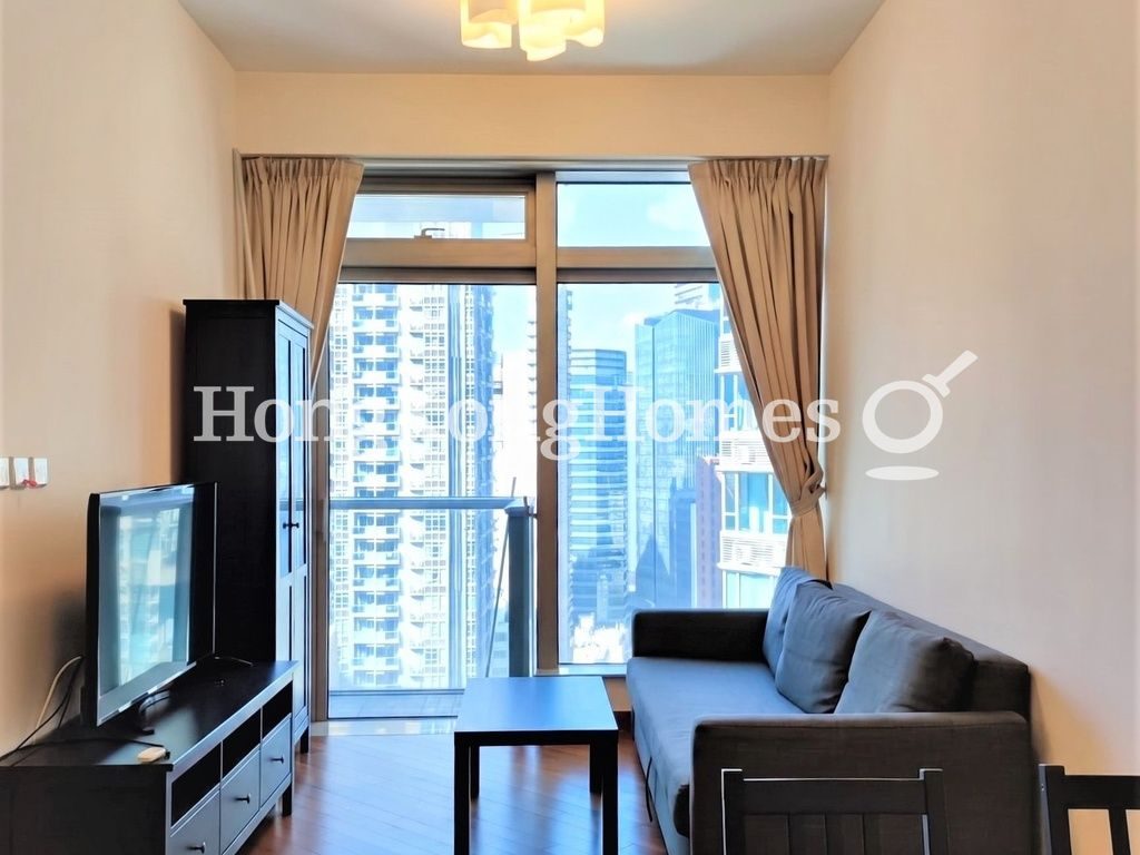 Living Room — The Avenue - Phase 2 - Tower 3, Wan Chai